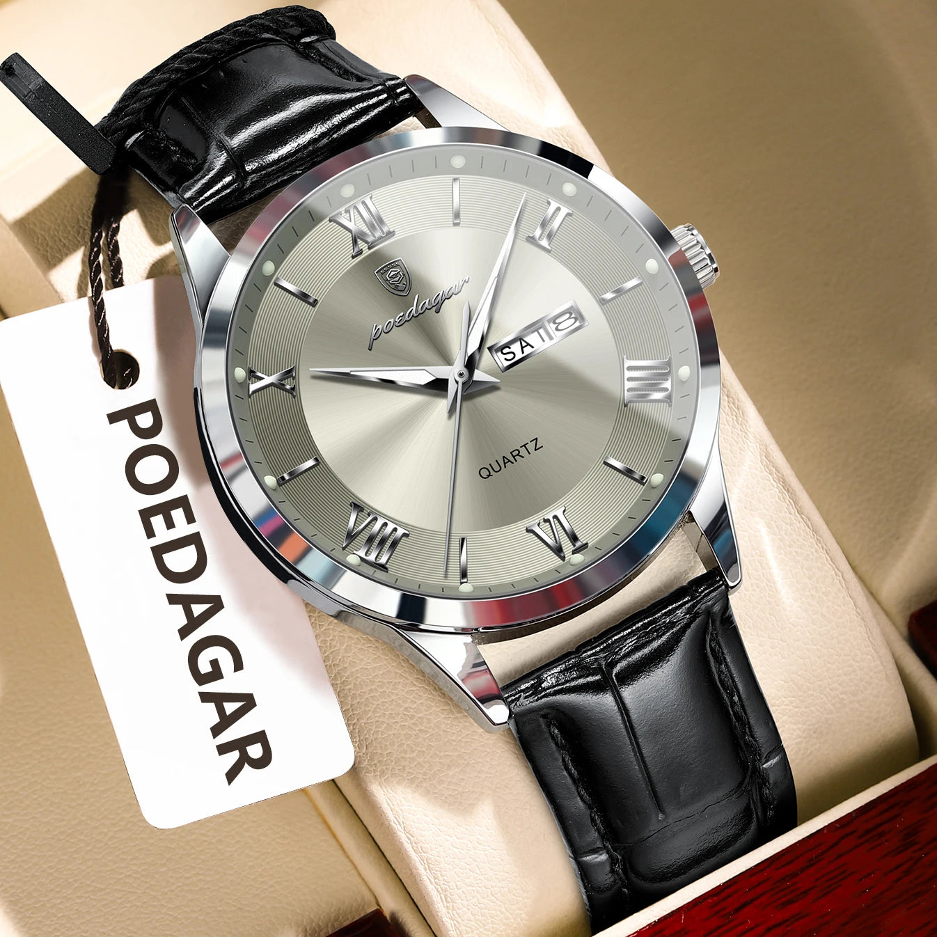 Poedagar Men's Quartz Watch