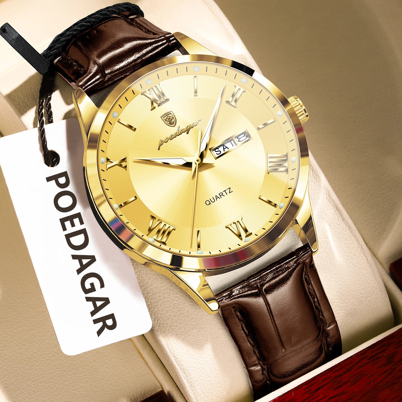 Poedagar Men's Quartz Watch