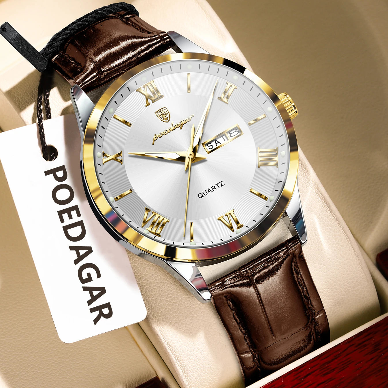 Poedagar Men's Quartz Watch