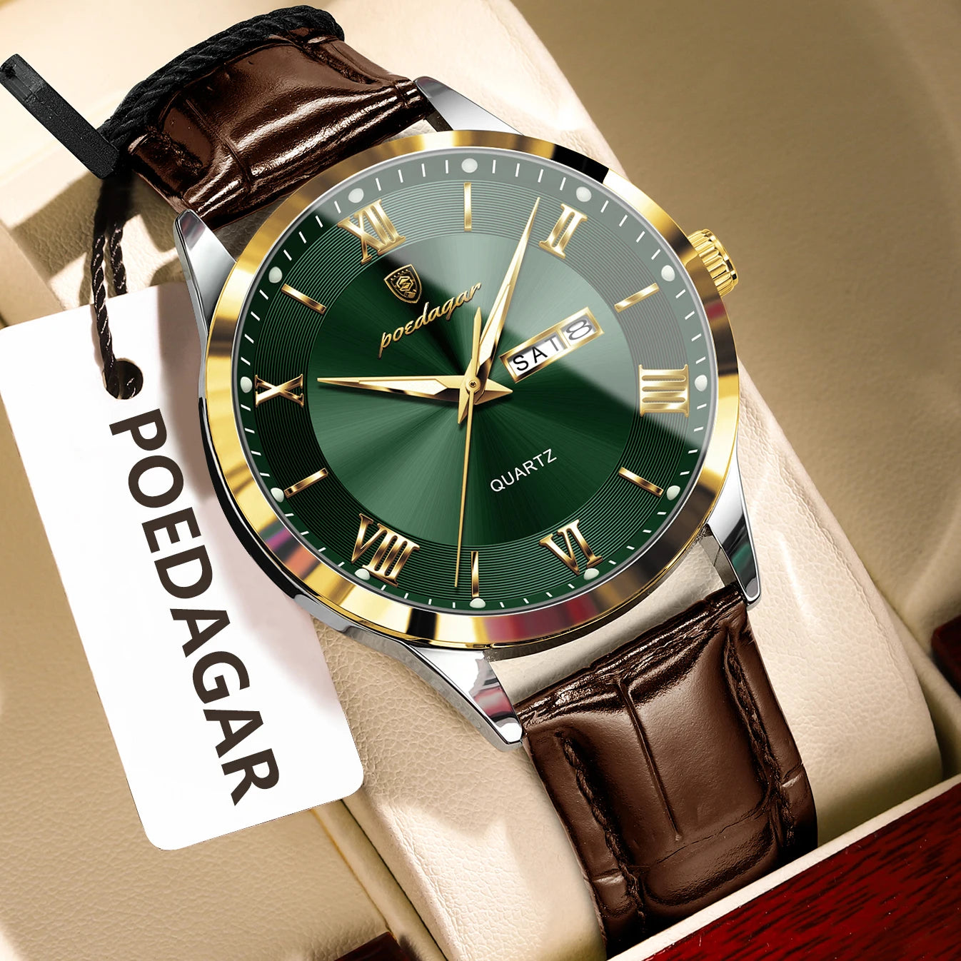 Poedagar Men's Quartz Watch