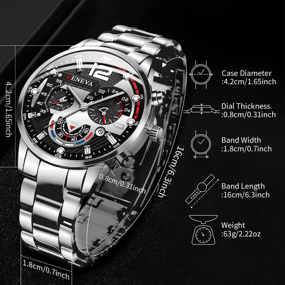 Geneva Men's Watches